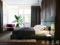 現(xiàn)代風格家居裝修裝飾室內(nèi)設(shè)計效果-A8033-5