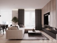現(xiàn)代風格家居裝修裝飾室內(nèi)設(shè)計效果-A8107