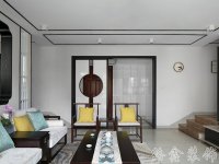 新中式風格家居裝修裝飾室內(nèi)設(shè)計效果-G604-3